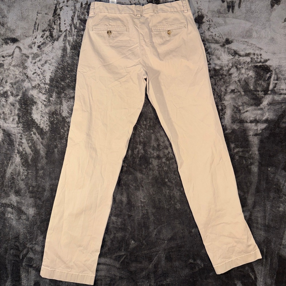 Vineyard Vines Breaker Pants Mens 30x32 Khaki Tan Straight Leg Chino Twill - Picture 2 of 8
